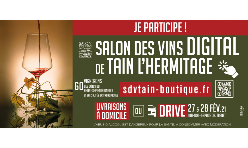 SALON DES VINS DIGITAL - TAIN L'HERMITAGE 2021